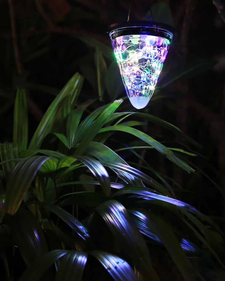 WOMO Lanterne Hue fraise suspendue solaire-WM9040
