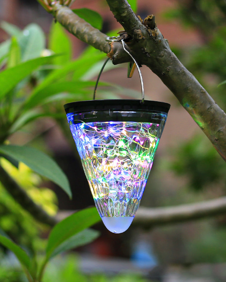 WOMO Lanterne Hue fraise suspendue solaire-WM9040