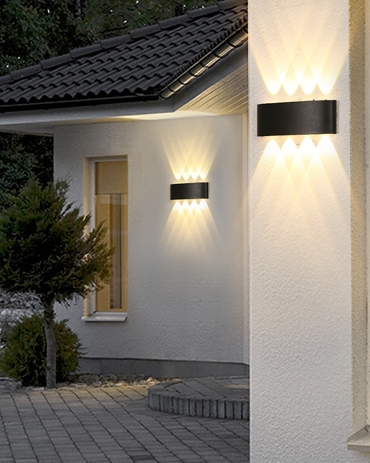WOMO Applique Murale Extérieur Eclairage Haut et Bas-WM9084