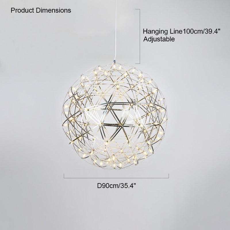 WOMO Lustre Planete Boule Decoratif-WM2091