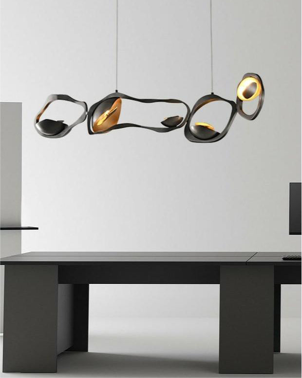 WOMO Lustre Chic Led Noir-WM2148