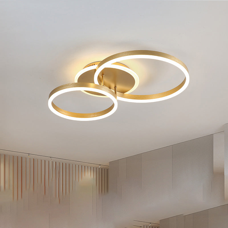 WOMO Plafonnier Cercle Moderne-WM1032