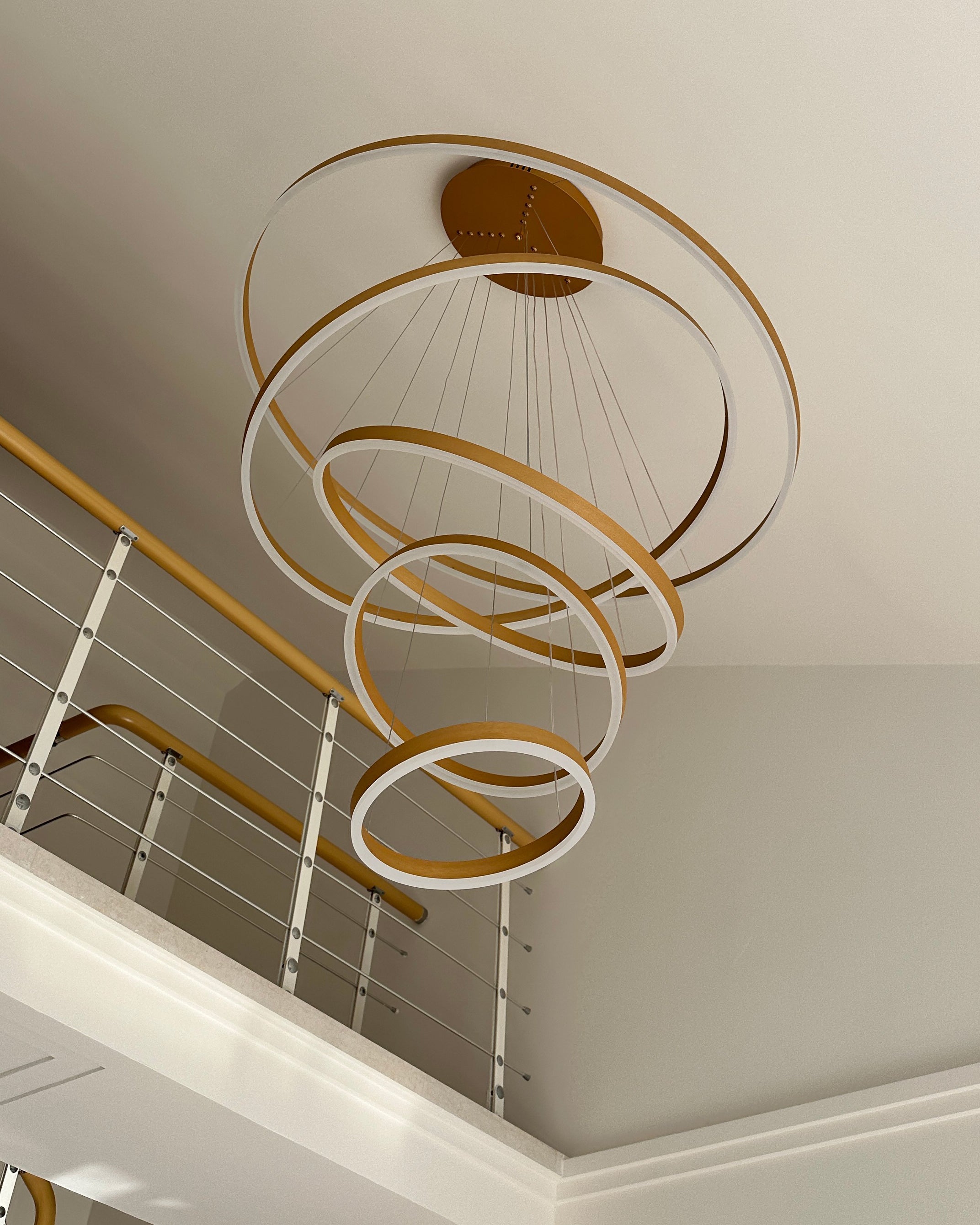 WOMO Lustre Multiple Cercle Led Luxe-WM2159