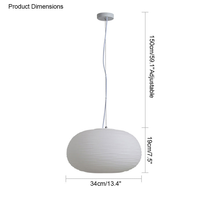 Lampe suspendue en verre soufflé WOMO Lantern-WM2151