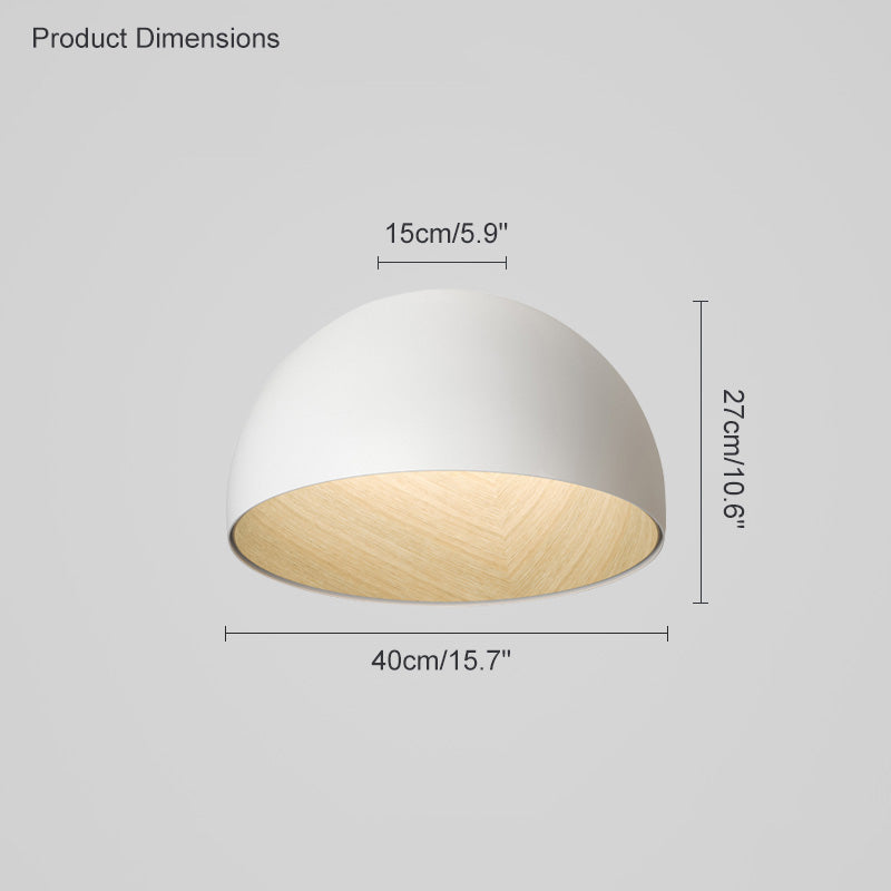 Plafonnier encastré asymétrique WOMO Dome-WM1020