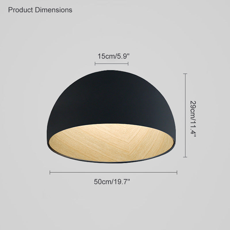 Plafonnier encastré asymétrique WOMO Dome-WM1020