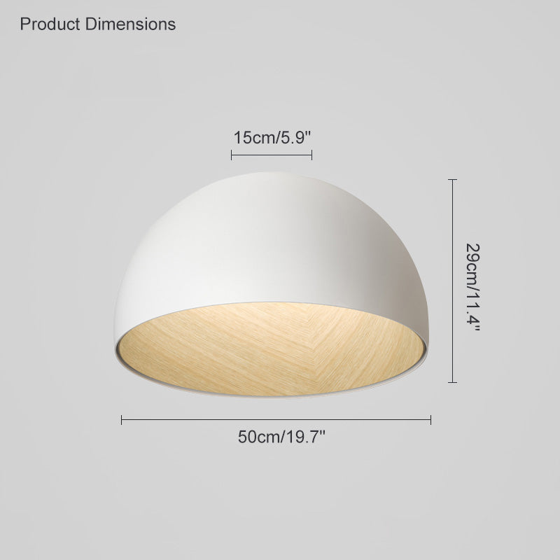 Plafonnier encastré asymétrique WOMO Dome-WM1020