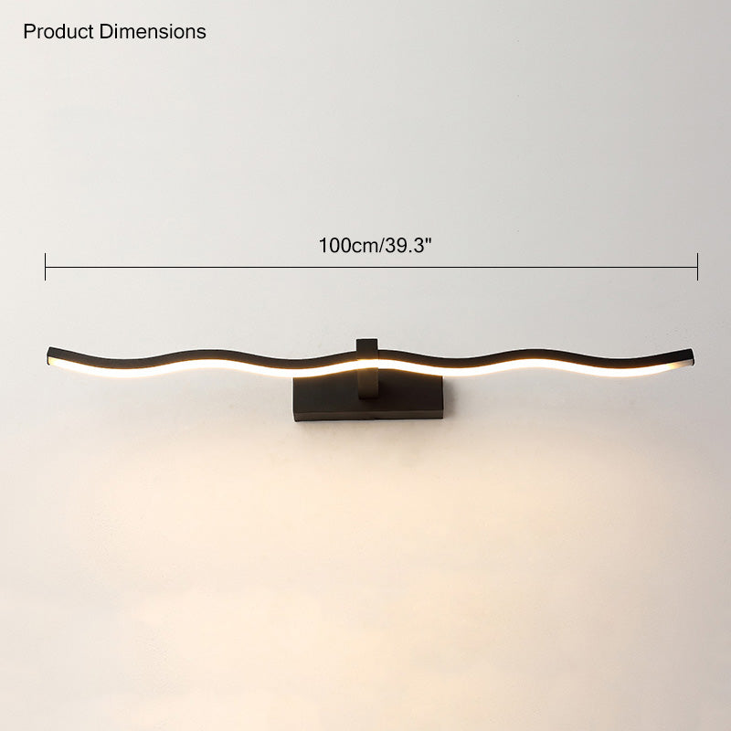 WOMO Appliques Murale Linéaire de Salle de Bain pour Miroir - WM6016