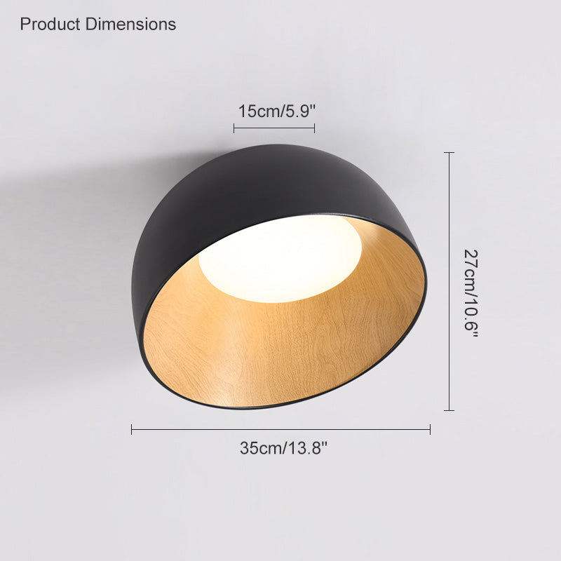 Plafonnier encastré asymétrique WOMO Dome-WM1020