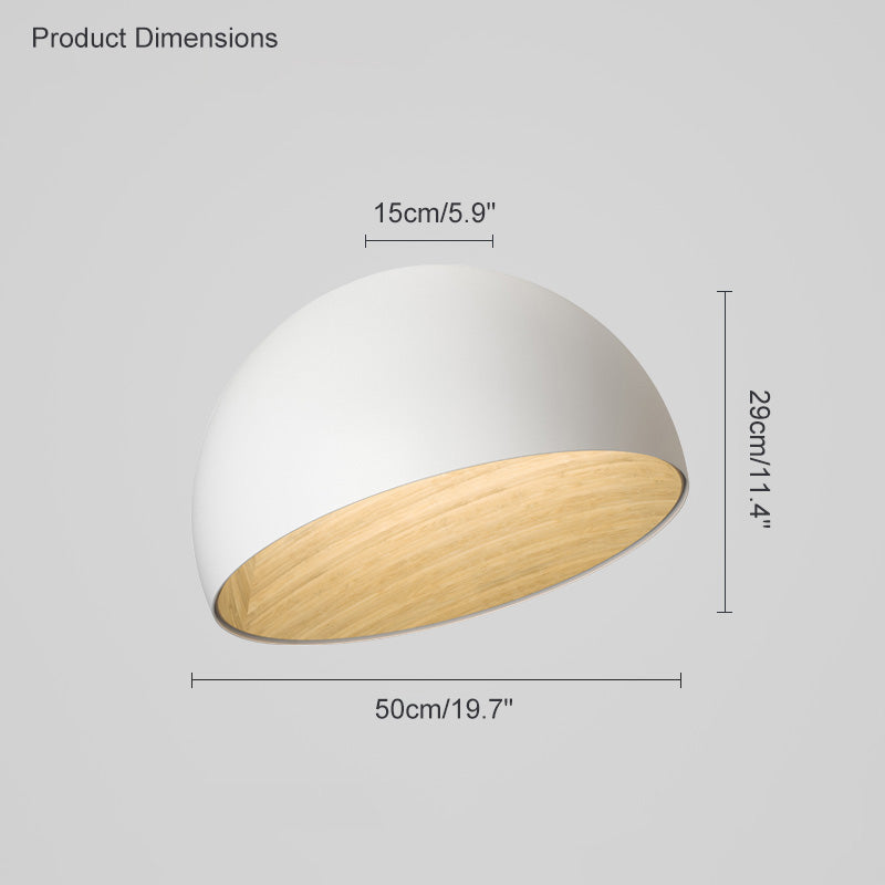 Plafonnier encastré asymétrique WOMO Dome-WM1020