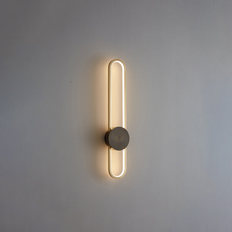 WOMO Appliques Murale LED Ovale Longue - WM6032