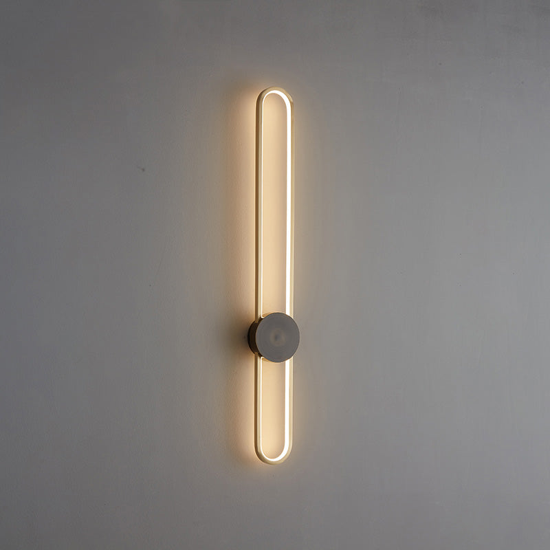 WOMO Appliques Murale LED Ovale Longue - WM6032