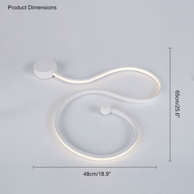 WOMO Long Snake LED Applique murale-WM6017
