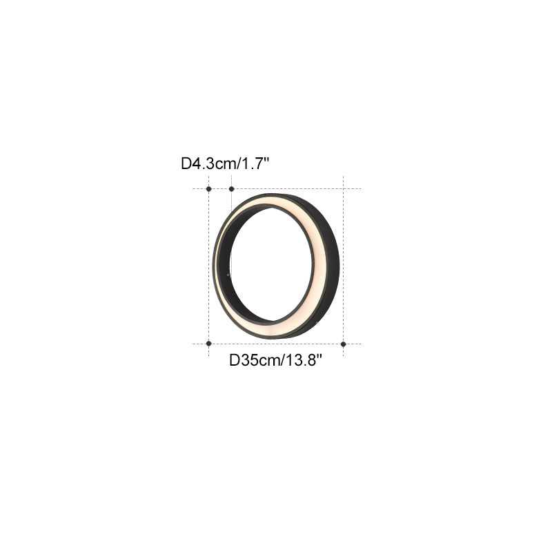 WOMO Applique Murale Extérieure Croissant-WM9012