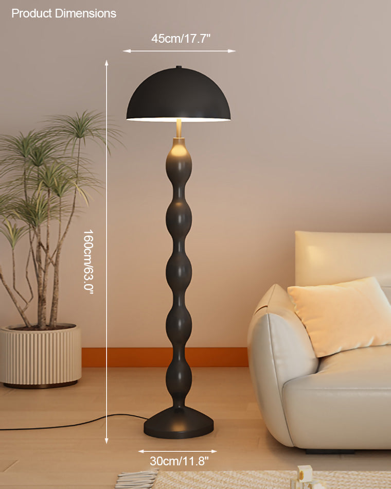 WOMO Spindle Dome Floor Lamp - WM7072