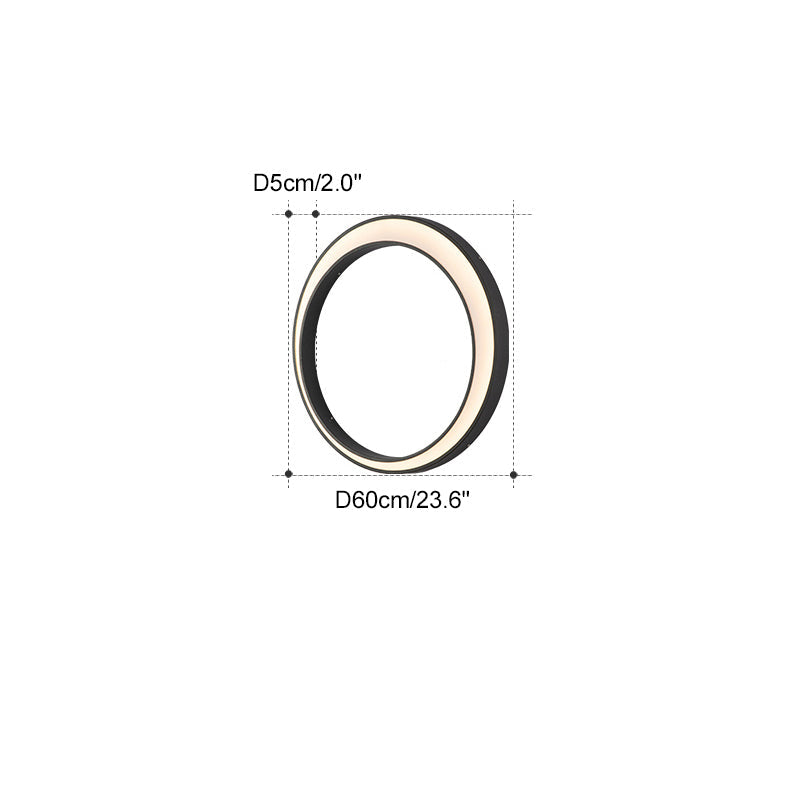 WOMO Applique Murale Extérieure Croissant-WM9012