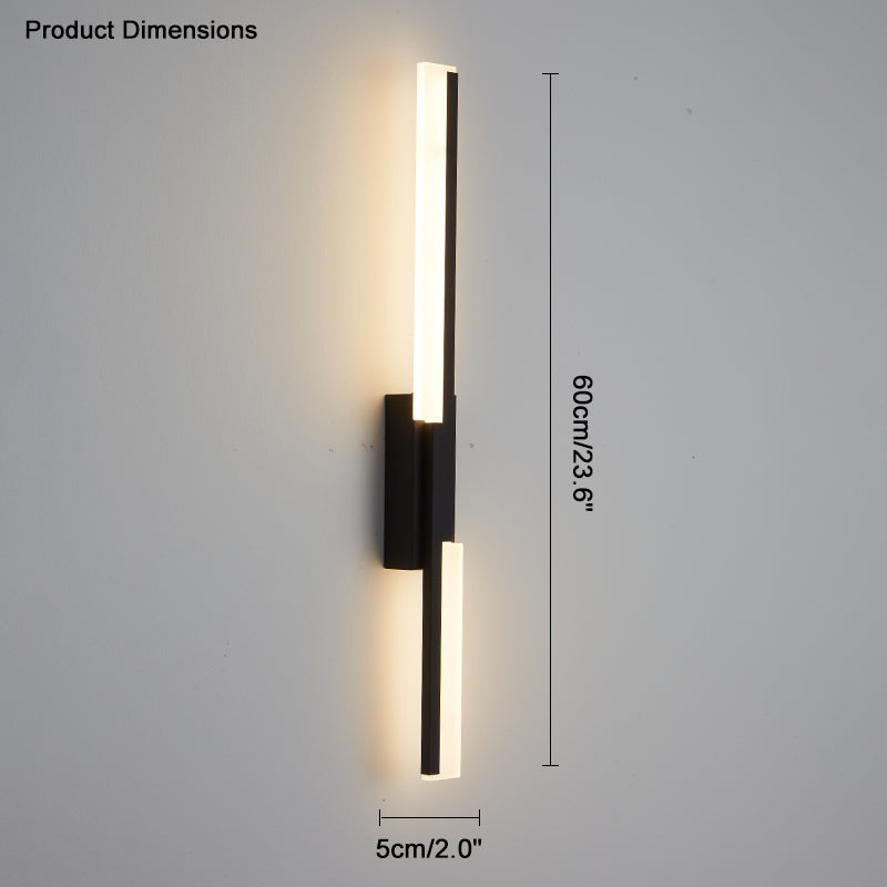 WOMO Appliques Murale LED à Double Barre - WM6076