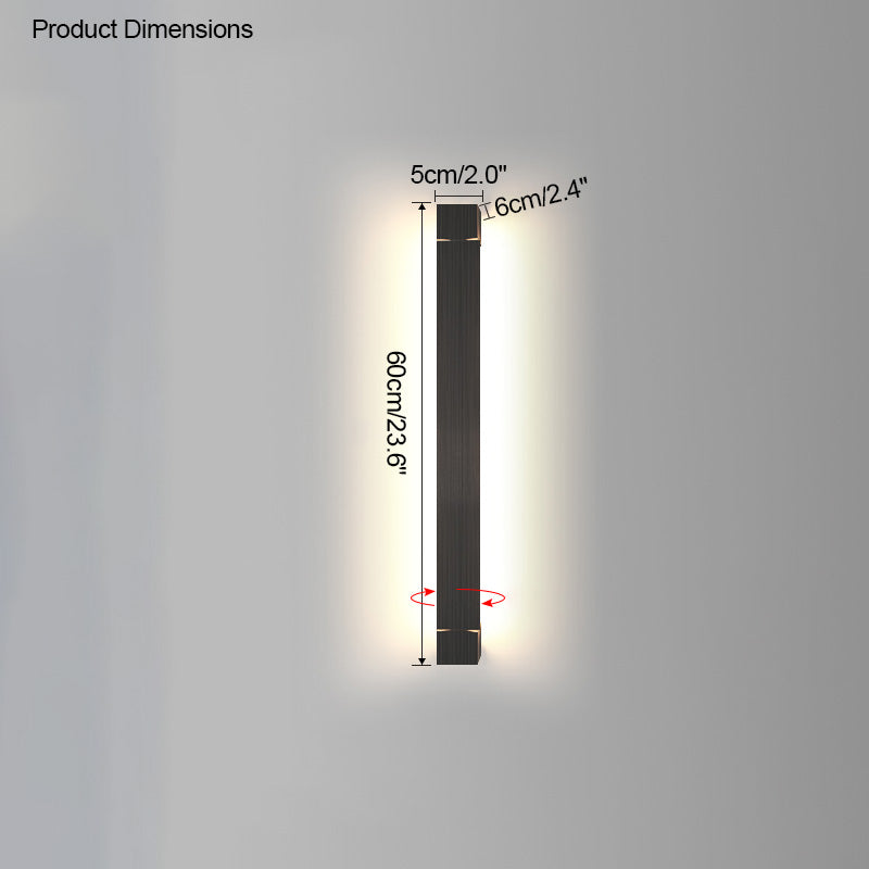 WOMO Appliques Murale Linéaire LED Réglable - WM6082