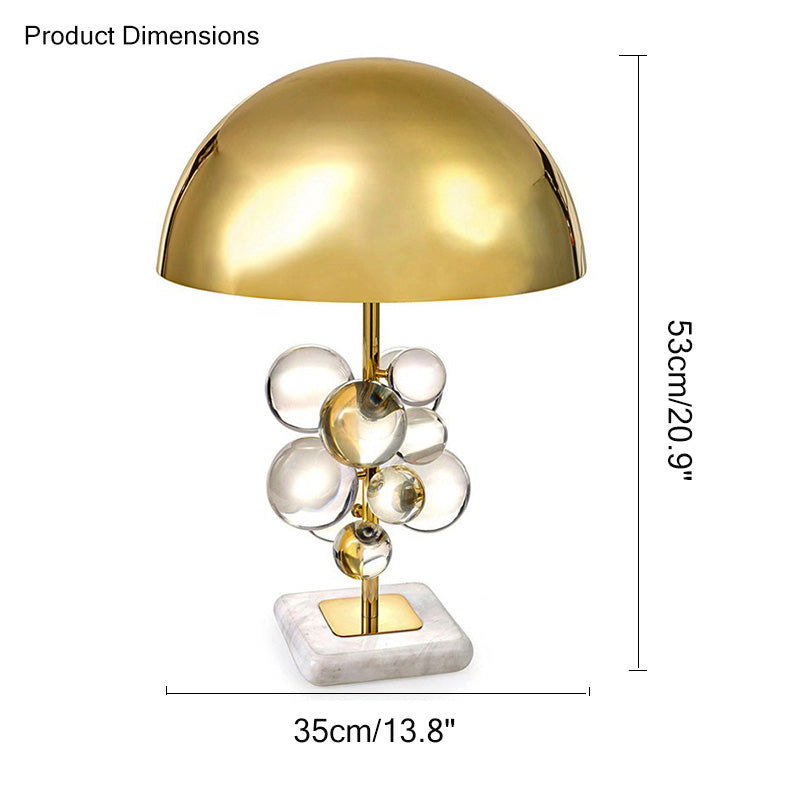 WOMO Lampes à poser Dôme Boule-WM8008