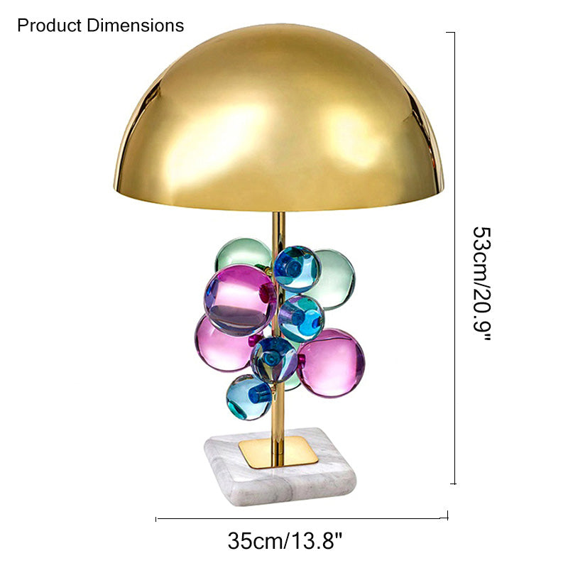WOMO Lampes à poser Dôme Boule-WM8008