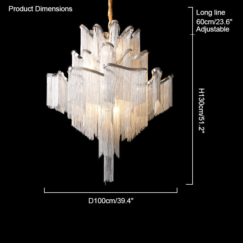 WOMO Lustre Luxe Grand Macramé -WM2079