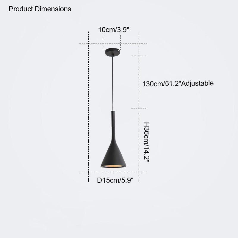 WOMO Petite Suspension À Cône-WM2126