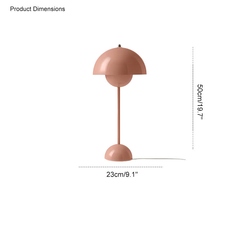 WOMO Multicoloured Mushroom Table Lamps for Children-WM8021