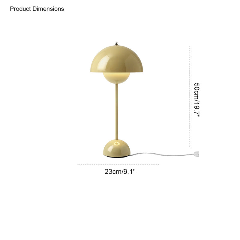WOMO Multicoloured Mushroom Table Lamps for Children-WM8021