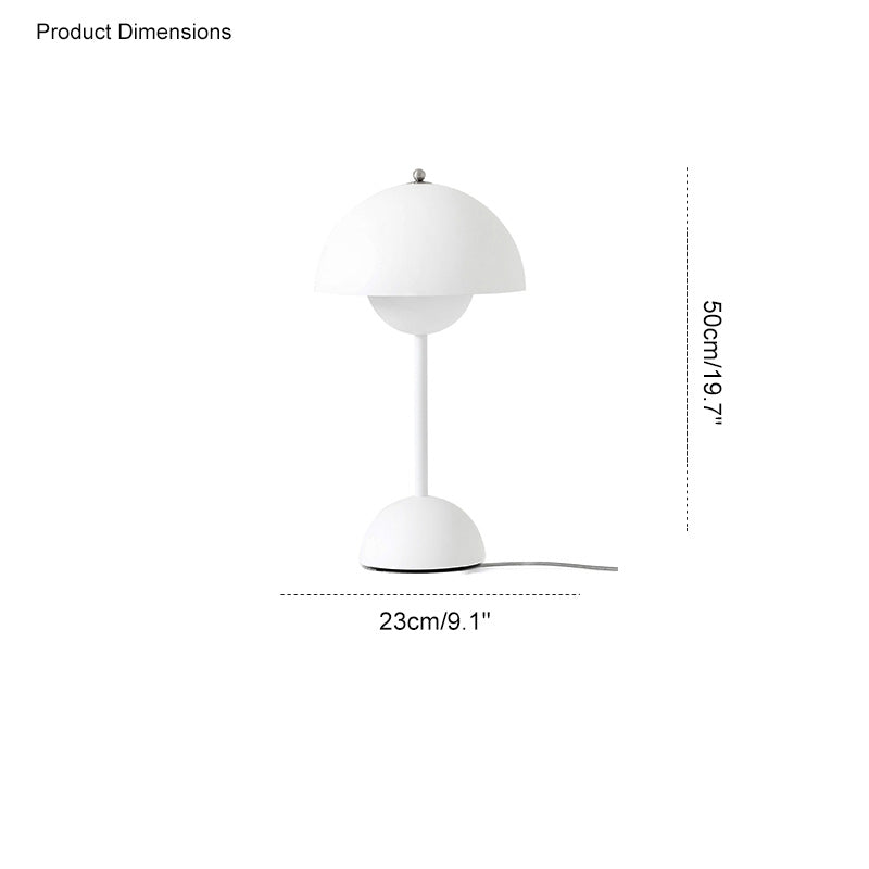 WOMO Multicoloured Mushroom Table Lamps for Children-WM8021