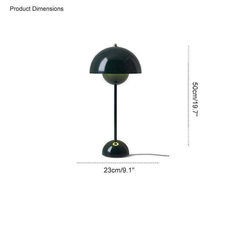 WOMO Multicoloured Mushroom Table Lamps for Children-WM8021