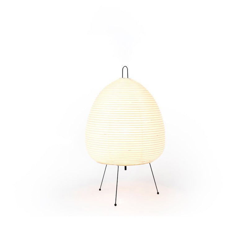 Lampe de table à lanterne en papier trépied japonais WOMO-WM8023