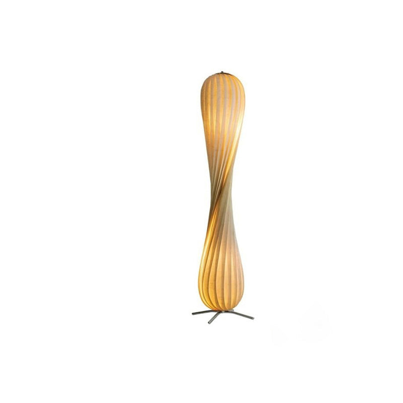 WOMO Lampe sur Pied Bois Tour Tordue - WM7044
