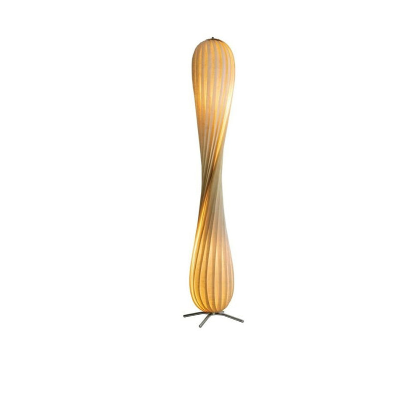 WOMO Lampe sur Pied Bois Tour Tordue - WM7044