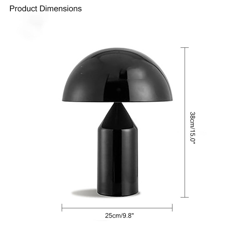 Lampe de table WOMO Dome Metal Mushroom-WM8002