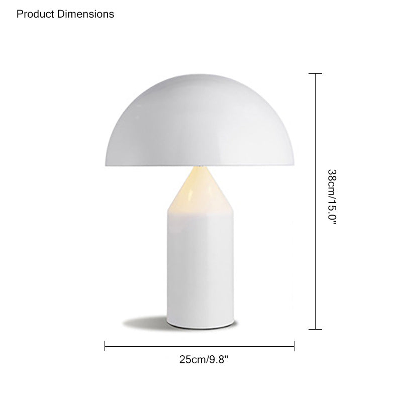 Lampe de table WOMO Dome Metal Mushroom-WM8002