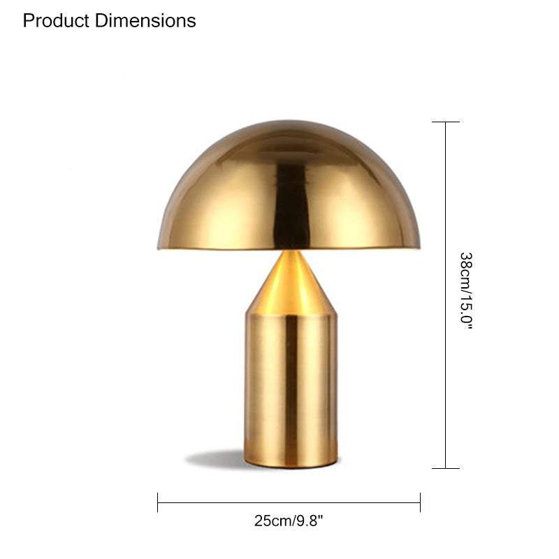 Lampe de table WOMO Dome Metal Mushroom-WM8002