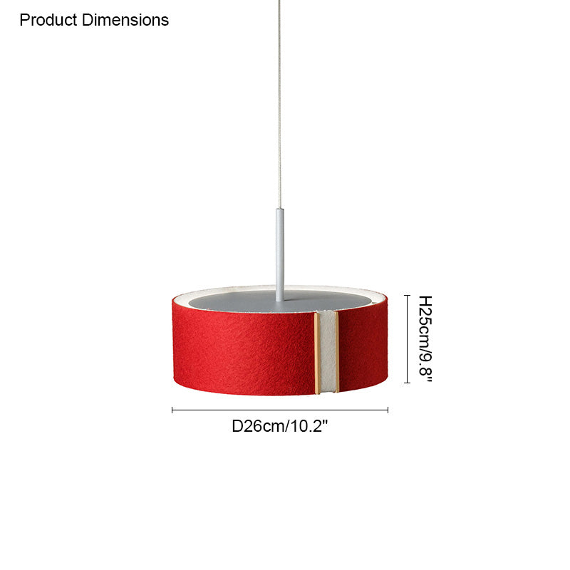 Suspension en feutre de tambour WOMO-WM2149