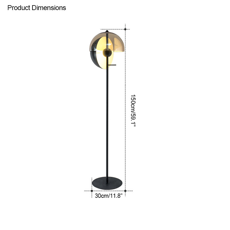 WOMO Lampe sur Pied Demi-sphères - WM7030