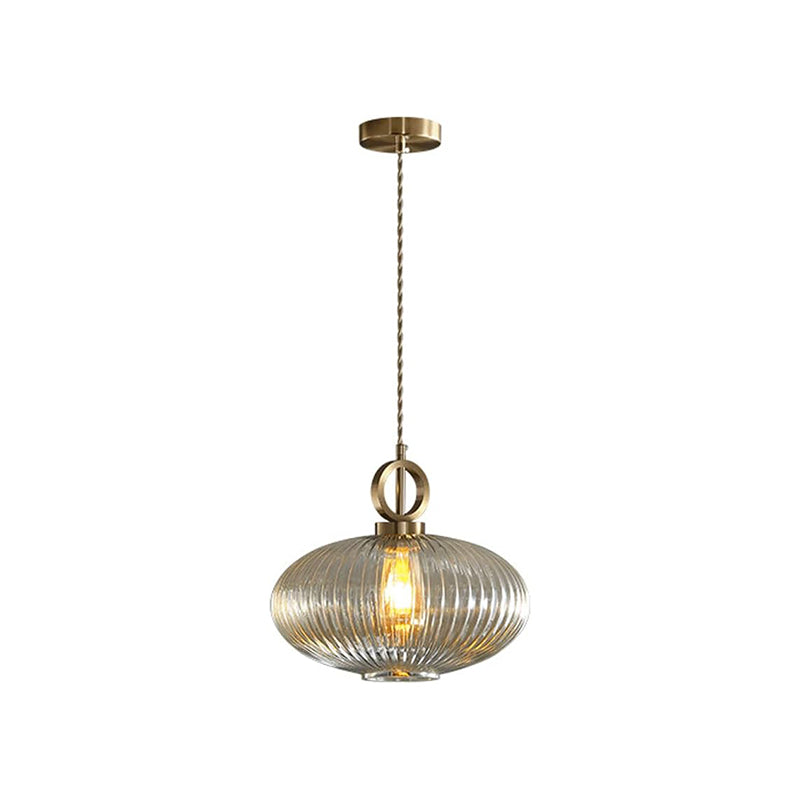 WOMO Suspension Abat Jour Verre Strié-WM2264