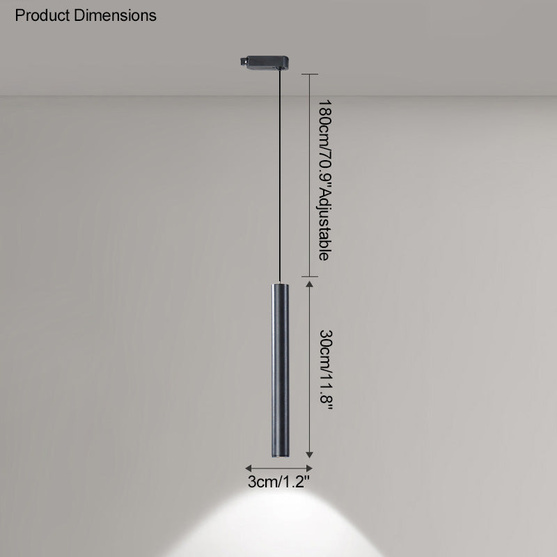 Suspension WOMO Spotlight pour éclairage sur rail-WM2163
