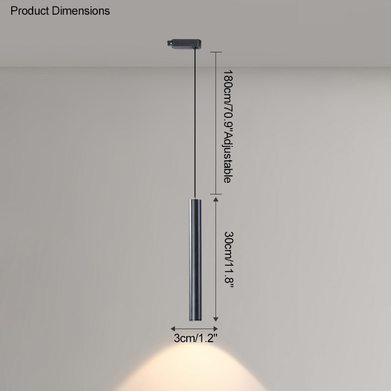 Suspension WOMO Spotlight pour éclairage sur rail-WM2163