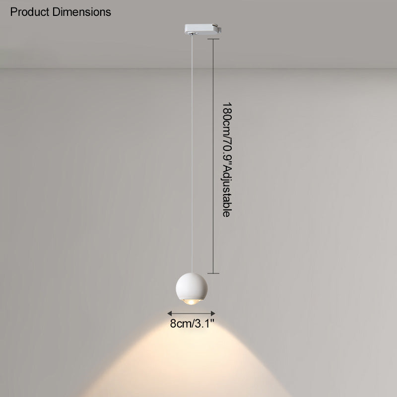 Suspension WOMO Spotlight pour éclairage sur rail-WM2163