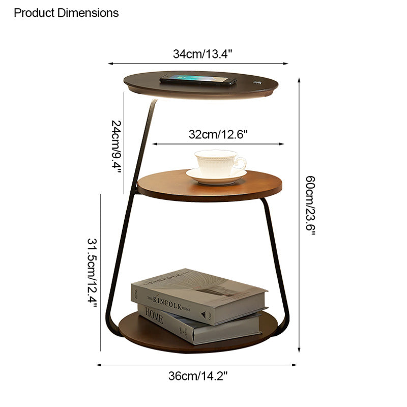 Lampe de sol de table d'extrémité WOMO-WM7049