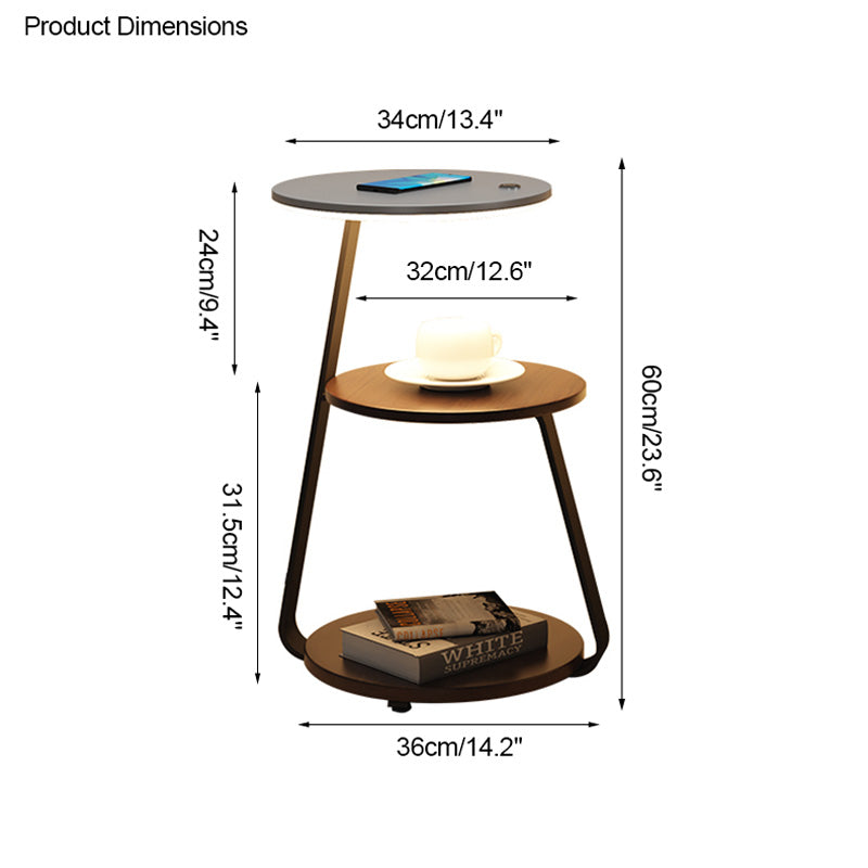 Lampe de sol de table d'extrémité WOMO-WM7049
