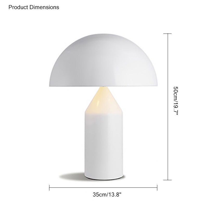 Lampe de table WOMO Dome Metal Mushroom-WM8002