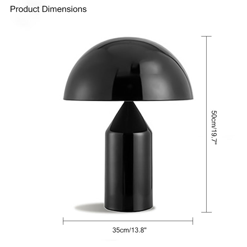 Lampe de table WOMO Dome Metal Mushroom-WM8002