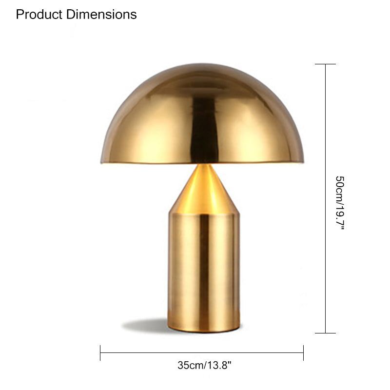 Lampe de table WOMO Dome Metal Mushroom-WM8002