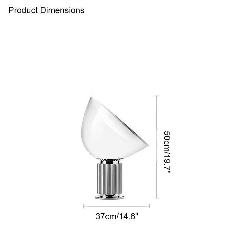 WOMO Grand Lampes à poser en verre-WM8019