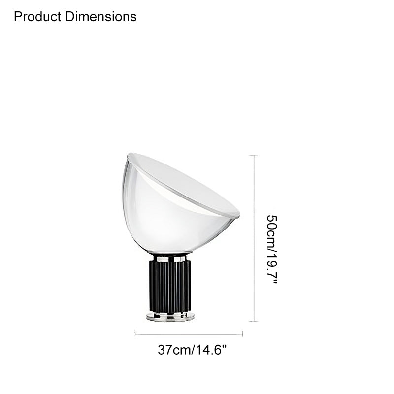 WOMO Grand Lampes à poser en verre-WM8019