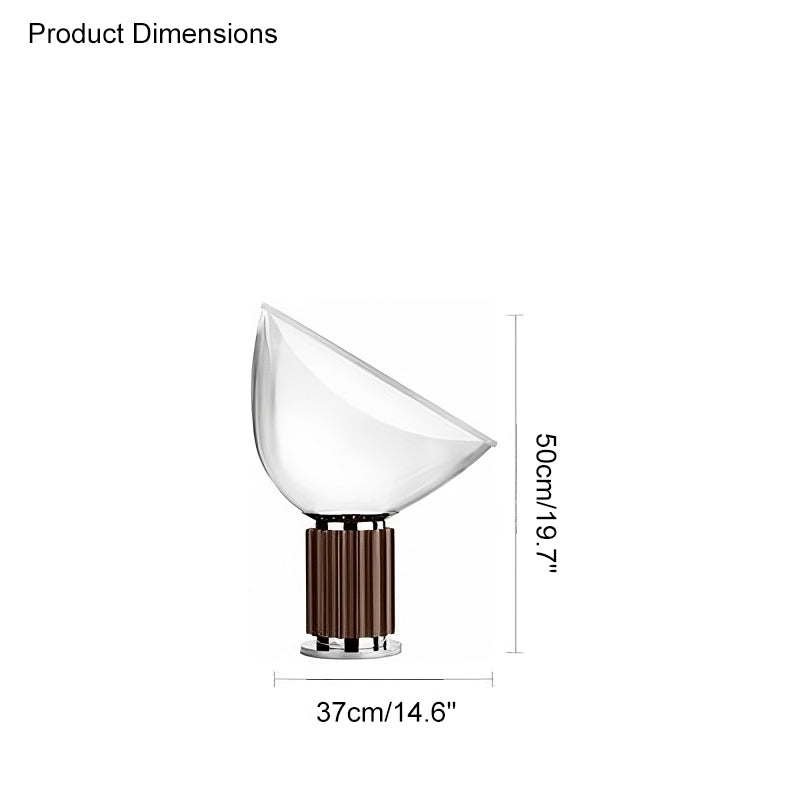 WOMO Grand Lampes à poser en verre-WM8019